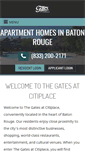 Mobile Screenshot of gatesatcitiplace.com